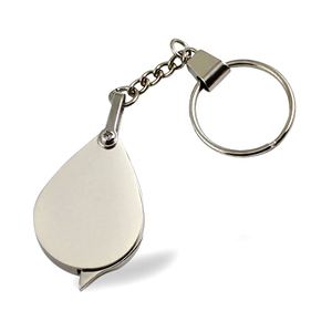 Juweliersinspectie Zaklens Zinken Legering Opvouwbaar 20mm Lens <span class=keywords><strong>15X</strong></span> Vergrootglas met Sleutelhanger - Product Image 5