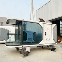 Conteneur Commercial en Acier de 40 pieds Modulaire Préfabriqué Écologique pour Café, Hôpital et Centre de Services Touristiques