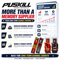 PUSKILL Module de mémoire RAM DDR4 32 Go 3600 MHz à large bande passante pour PC de bureau UDIMM 288 broches pour la construction et la mise à niveau de PC de jeu