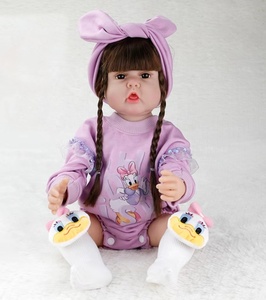 Giá rẻ mueca BEB de silicona Cặp song sinh tái sinh búp bê Silicone sơ sinh búp bê bé trông giống như thật - Product Image 4