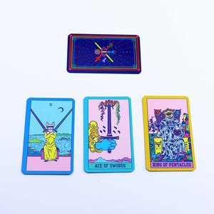 شعار مخصص القطط آلهة التارو سطح السفينة أنيمي توجيه مصير المواد الورقية تشمل دليل مخصص بطاقات التارو - Product Image 5