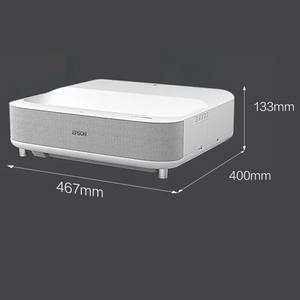 EH-LS300W โรงภาพยนตร์เลเซอร์ Epso 3600ลูเมนท์ Ust | ระบบเสียง2.1ch ยามาฮ่าสำหรับเนื้อหาการมองเห็นของปลาโลมา - Product Image 3