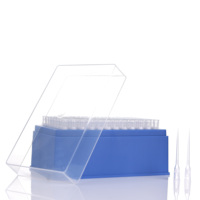 Embouts de pipette jetables universels en plastique stérile sans DNase ni RNase, non filtrés, 50 µl, emballés en boîte Beckman