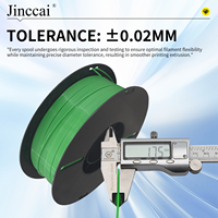 Filamento para Impresora 3D Jinccai PETG 1.75mm 1KG, Alta Resistencia a la Abrasión, Certificado CE ROHS, 220C, para Impresoras Bambu Lab, Venta al Por Mayor