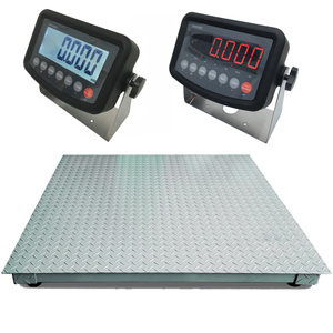 RS232 Industrielle Bodenwaage mit Dicker Plattform 3000kg Wiegekapazität Elektronische Plattformwaage Digital XH8720 - Product Image 1