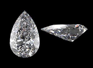 Diamants en vrac QiMing, taille poire, taille brillant étoile, couleur E F, clarté VVS1, CVD <span class=keywords><strong>de</strong></span> laboratoire avec certification IGI - Prix - Product Image 2