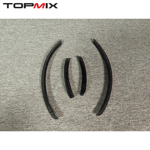 Pour <span class=keywords><strong>Mercedes</strong></span>-<span class=keywords><strong>Benz</strong></span> <span class=keywords><strong>SLK</strong></span> <span class=keywords><strong>55</strong></span> <span class=keywords><strong>AMG</strong></span> (R171) 2005-2011, pièces décoratives de carrosserie automobile en fibre de carbone de haute qualité, passage de roue arrière - Product Image 4