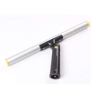 Nettoyeur <span class=keywords><strong>de</strong></span> <span class=keywords><strong>vitres</strong></span> professionnel pivotant pour le nettoyage des fenêtres résidentielles et commerciales avec poignée en aluminium en forme <span class=keywords><strong>de</strong></span> T - Product Image 1
