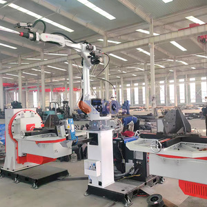 Nouveau design de robot de soudage automatique de qualité supérieure entièrement programmé avec double poste pour les travaux à poutre métallique - Product Image 6