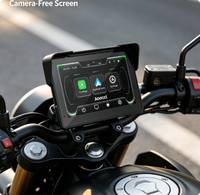 Système de navigation GPS pour moto Aoocci C7 certifié CE, 7 pouces, à fixer sur le guidon, compatible sans fil avec Android Auto et CarPlay