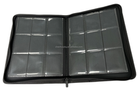 Porte-cartes en PVC gradué pour album zippé/classeurs de cartes de baseball pour album de trading/classeur à 9 poches/étui pour cartes à collectionner EVA