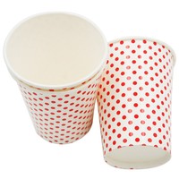 Gobelets à café jetables en papier en gros, personnalisés pour le camping