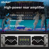 Amplificador de Potencia de Anillo Puro de Alta Potencia Serie TRA 2U/3U de Dos/Cuatro Canales para Actuaciones en Escenario, Fabricado en China