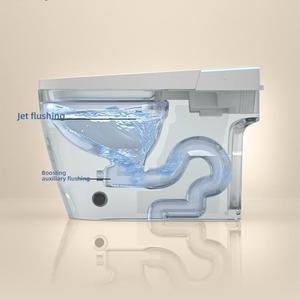 مرحاض ذكي كهربائي مثبت على الأرض، مرحاض ذكي بدون خزان، مرحاض كهربائي ذكي للحمامات - Product Image 3