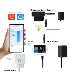 Controlador de Nivel de Agua Automático Inalámbrico LoRa 450m con Enchufe Inteligente WiFi y Aplicación Tuya para Monitoreo Remoto de Tanques de Riego Agrícola - Product Image 2
