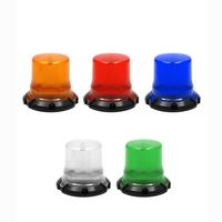 Nuevo Auto 12V/24V LED giratorio luces de baliza de emergencia señal intermitente techo ambulancia camión estroboscópico imán montado IP67 impermeable