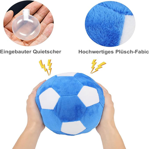 Divertente simpatico giocattolo palla rotonda gioco interattivo cane squittio bambola morbido peluche calcio giocattolo per <span class=keywords><strong>cani</strong></span> di medie e grandi <span class=keywords><strong>razze</strong></span> - Product Image 3