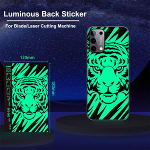 Pegatina Luminosa Personalizada para la Parte Trasera del Teléfono, Protector Fluorescente que Brilla en la Noche, Lámina Trasera para Máquina de Corte de Película de Hidrogel - Product Image 5