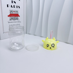 Bouteille de stockage mignonne avec bouteille de <span class=keywords><strong>gourde</strong></span> et bouchon diable 190ml bouteille PET grande capacité cadeau d'Halloween - Product Image 5