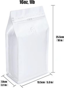 Wholesale Biodegradable Coffee <b>Pouch</b> Packaging Degassing Valve Ziplock One-Way Valve Resealable Lock Packing Biodegradable Food - Product Image 2