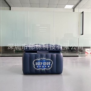 Hielera Inflable Deep Eddy Vodka de PVC, Enfriador de Bebidas Preensamblado para Fiestas - Product Image 1