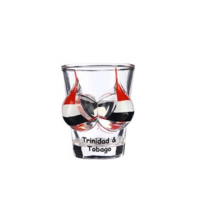 Commercio all'ingrosso personalizzato logo stampato Bahamas Colombia <span class=keywords><strong>turchia</strong></span> <span class=keywords><strong>souvenir</strong></span> turistici bikini portatile bicchieri di vino bicchiere di vino - Product Image 1