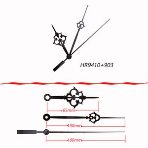 Mouvement d'<span class=keywords><strong>horloge</strong></span> à <span class=keywords><strong>quartz</strong></span> <span class=keywords><strong>radio</strong></span>-<span class=keywords><strong>piloté</strong></span> DCF77 77KHz à balayage silencieux, axe de 17 mm, kit d'aiguilles florales gothiques, pour <span class=keywords><strong>horloge</strong></span> murale DIY Europe, OEM ODM - Product Image 3