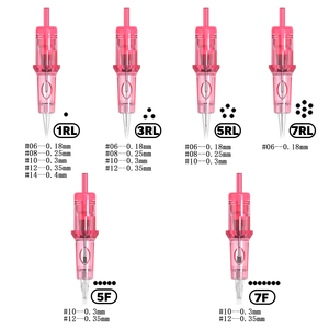Aiguilles de cartouche jetables pour micropigmentation des sourcils, aiguilles PMU RL pour maquillage - Product Image 5