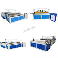 Machine à fabriquer du papier toilette entièrement automatique, machine à rembobiner du papier toilette, machine à fabriquer des rouleaux de papier toilette