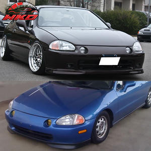 Alerón delantero sin pintar para Honda Civic Del Sol 93-97 Tipo R - Accesorio exterior de poliuretano de alta calidad - Product Image 2