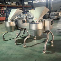 Machines de découpe et de tranchage industrielles pour légumes : choux-fleurs, plantains, pommes de terre, curcuma, oignons, manioc, carottes, aubergines en julienne