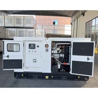 Générateur diesel super silencieux Citylion 50/65 kW 50/65 kVA Démarrage automatique ATS Conception portable