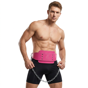 Saar Industries Cowhide Leather Buckle Heavy Duty Non-Slip Support Belt for Power <b>Lifting</b> and Fitness Training-Unisex - Product Image 1