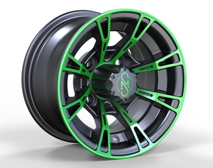 Accessoires de voiturette de golf Offre Spéciale Jante 8 "<span class=keywords><strong>Roues</strong></span> et pneus noirs pour voitures de golf modifiées de haute qualité à <span class=keywords><strong>vendre</strong></span> - Product Image 2