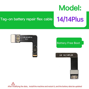Cable de Reparación de Batería Externa Luban para <span class=keywords><strong>iPhone</strong></span> 11 12 13 14 Pro Max Mini Plus, Reparación de Salud de Batería, Mensaje Emergente de Error, Reinicio - Product Image 6