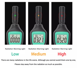 Probador de campo electromagnético FY876, medidor EMF Tesla con rango de frecuencia de 5HZ-3500MHz - Product Image 5