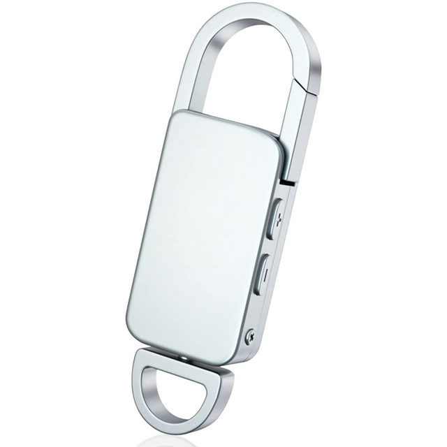 Voice Recorder Portable Long Lasting Audio Recording Key Chain Shape Mini Digital Voice Recorder