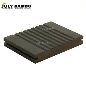 China Supplier Waterproof Outdoor Bamboo Flooring Composite Bamboo Decking