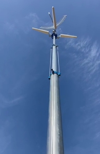 3M 5M 7m 9M 11M 15M Mástil telescópico manual de aluminio de color <span class=keywords><strong>azul</strong></span> para Dispositivo de antena de Telecomunicaciones - Product Image 4