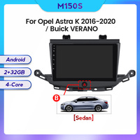 Mekede MS 8-Core 8 + 128GB IPS écran voiture lecteur DVD vidéo véhicule monté affichage pour Opel Astra K 2016 2020 Buick VERANO