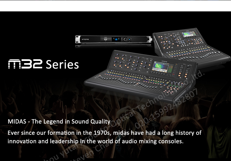 Midas M32R Digital Console + DL16 Stagebox Bundle for Live Shows