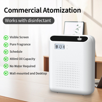 Diffuseur d'huiles essentielles professionnel sans eau pour hôtel, 400 ml, avec contrôle intelligent par application, technologie de nébulisation, vente en gros