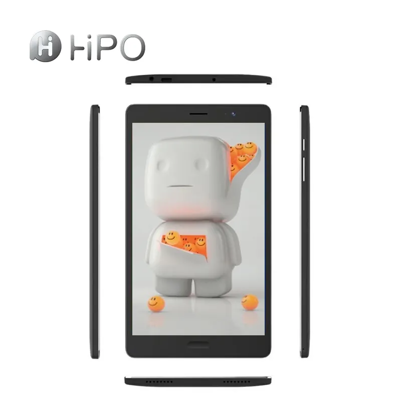 Hipo 8 inç 4G Lte dört çekirdekli NFC Wifi GPS akıllı Tablet telefon çin Tablet pc'de tedarikçisi