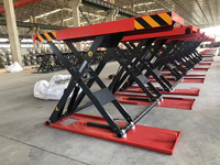 Trihero Prix usine 4000 kg Meilleures ventes 1200mm 1400mm 1600mm Élévateur à ciseaux hydraulique mobile pour voitures à vendre