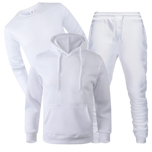 Conjunto de Tres Piezas de Moda Otoño Invierno, <span class=keywords><strong>Sudadera</strong></span> con Capucha Informal para <span class=keywords><strong>Hombre</strong></span>, <span class=keywords><strong>Sudadera</strong></span> Deportiva de Manga Larga, <span class=keywords><strong>Sudadera</strong></span> con Capucha para Fitness - Product Image 2