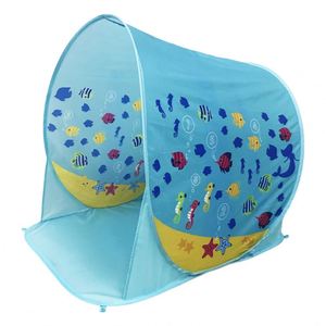 Carpa de Playa para Bebés y Niños Pequeños, Protección Solar UPF 50+, Anti-UV, Poliéster, Color Azul Océano, Sistema Pop-Up para Fácil Uso, Venta al Por Mayor - Product Image 2