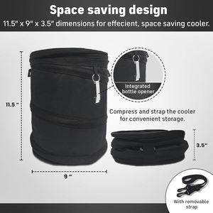 Sac isotherme de golf pliable en gros, sac de rangement étanche pour boissons de golf, sac isotherme OEM pour le golf et le stockage extérieur - Product Image 4