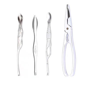 Semitree — ustensile pour manger le <span class=keywords><strong>crabe</strong></span> en acier inoxydable 304, Clip en alliage de Zinc, pour artefact d'épluchage de <span class=keywords><strong>crabe</strong></span>, ensemble de griffes à aiguille - Product Image 1