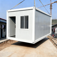 Maison préfabriquée en conteneur, prix des maisons préfabriquées, 3 chambres préfabriquées et salon, maison de 40 pieds prête à la vente, pliable