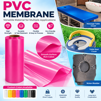 Feuille de membrane en PVC souple de qualité alimentaire, haute transparence, résistante aux déchirures, film flexible, anti-humidité, film en rouleau personnalisable